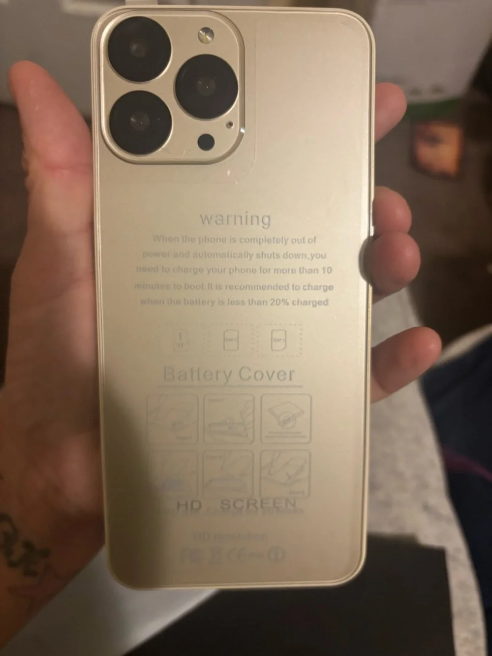 Smartphone Rear Back Glass Replacement -